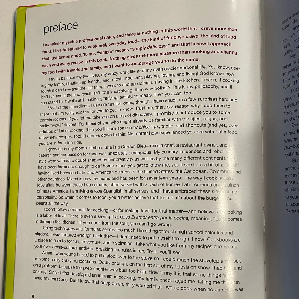 Ingrid Hoffman Simply Delicioso, A Collection of Recipes With a Latin Twist